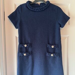 Jackie Navy Dress
